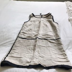 Lined linen dress